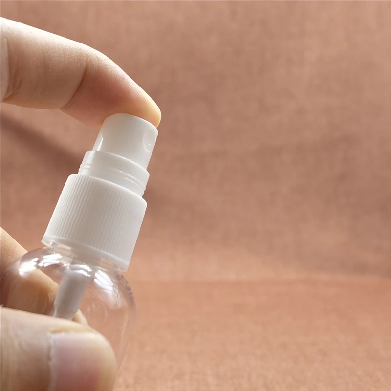 

10ml 30ml 50ml 60ml 100ml Empty Plastic Spray Bottle Cosmetic Women Perfume Water Toners Refillable Atomizer Container