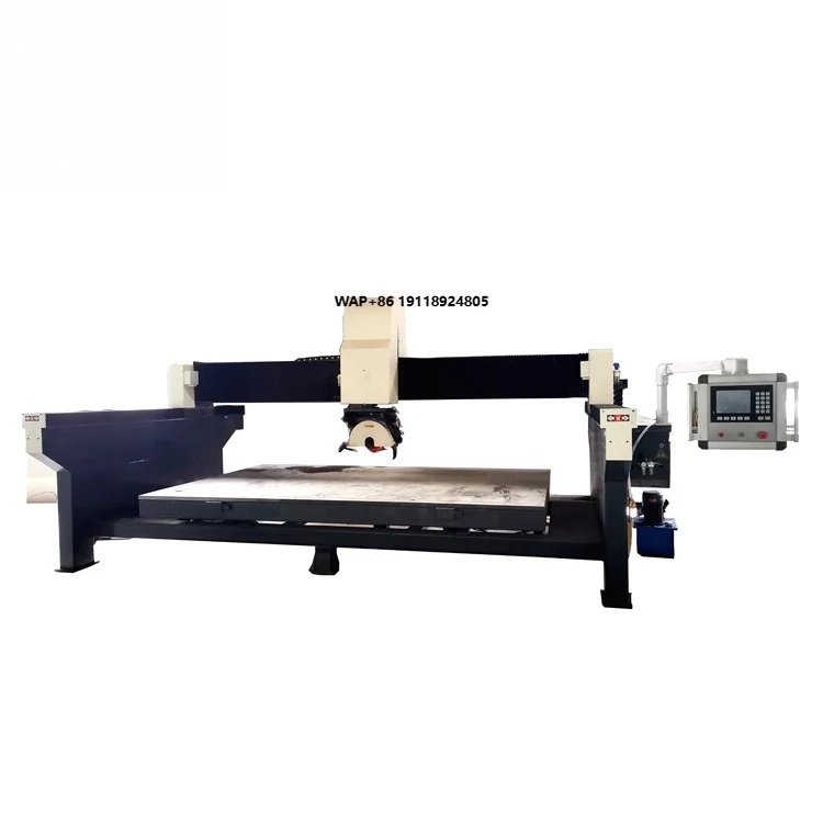 Stone Machinery Bridge Type Automatic Stone Block Cutting Table Saw for Marble Granite Slab Tombstone