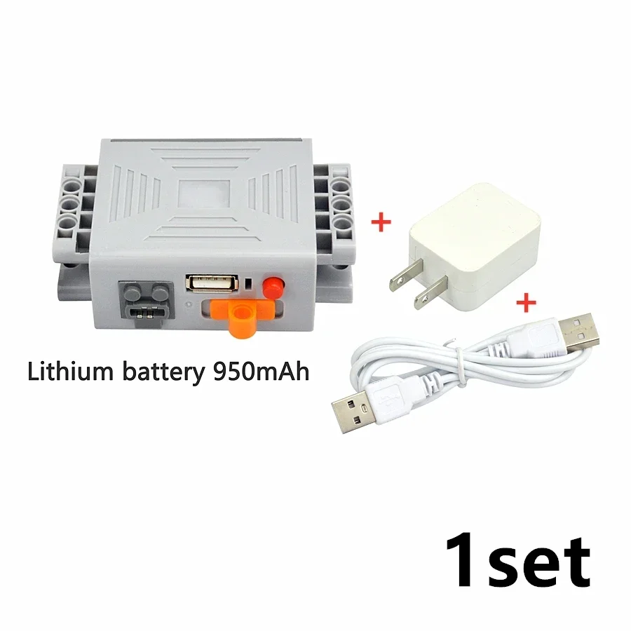 Nieuwe MOC High-tech Bouwsteen Motor PF Connector Power Functie Model Sets Accessoires Lithium Batterij Box Functies Speelgoed