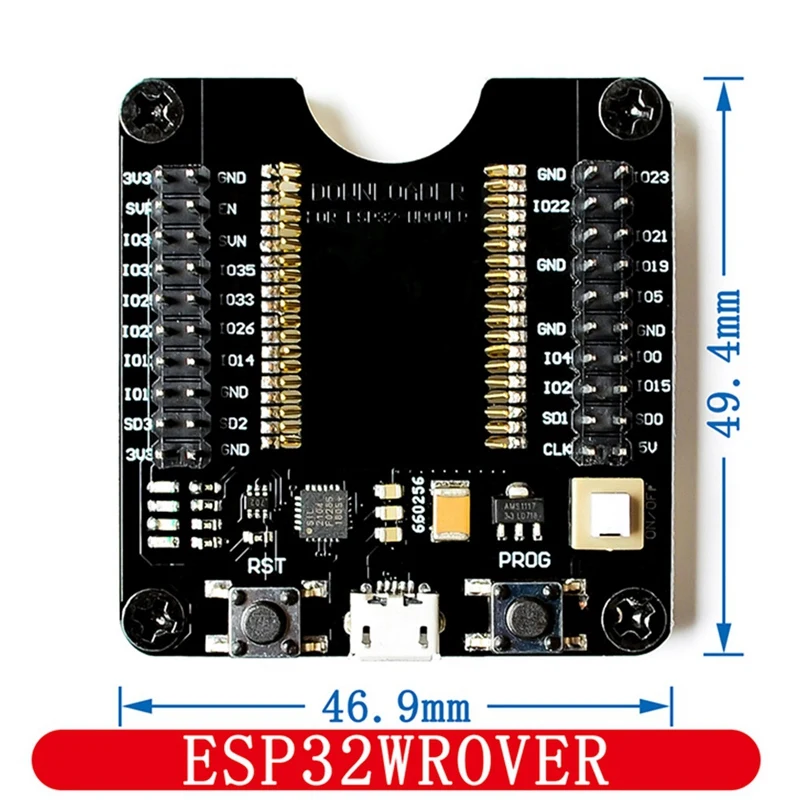 Плата разработки ESP32-WROVER Тестовая плата ESP32 ESP32-WROVER Приспособление для прожига, для модуля ESP-12F ESP-07S ESP-12S