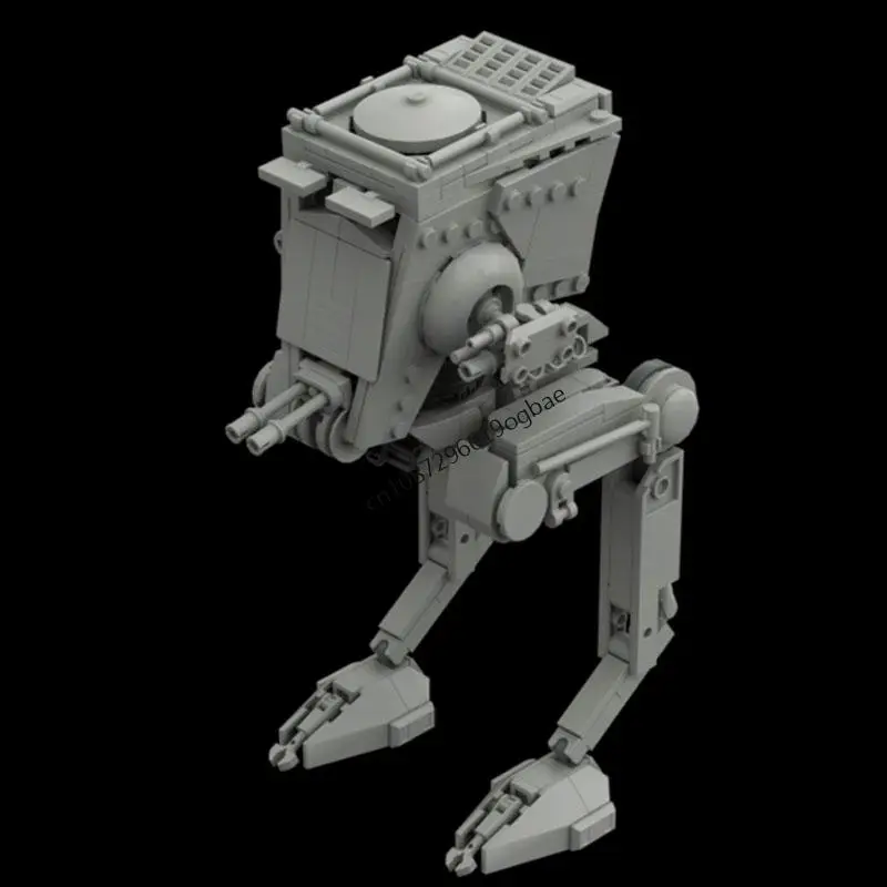 새로운 431피스 유명 스타 배틀 무비 모델 소형 스타워커 커스텀 퍼즐 DIY 창의적 아이디어 어린이 장난감 생일 선물