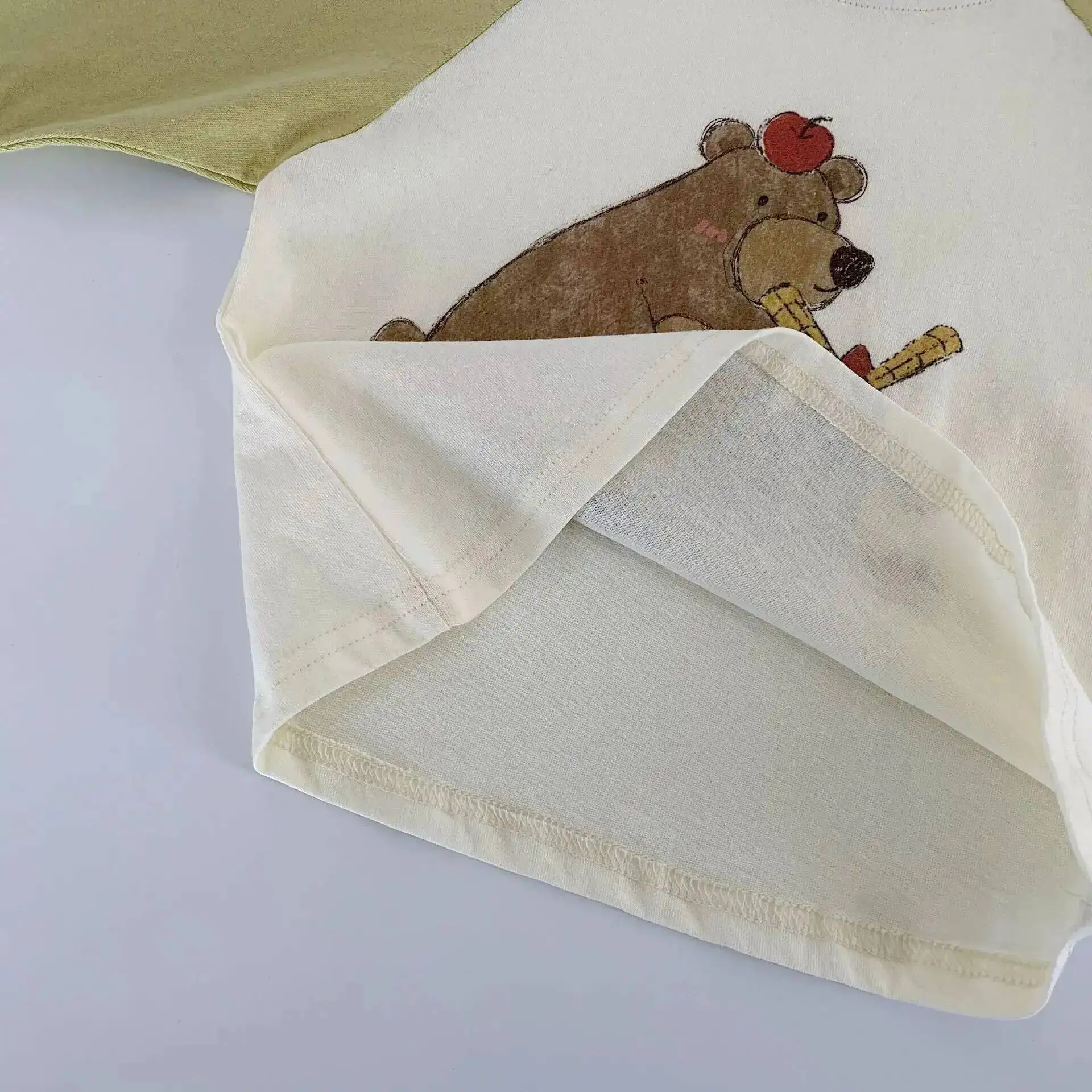 Frühling Herbst Kinder T-Shirts 2-10 Jahre Jungen Mädchen Baumwolle Patchwork Cartoon Langarm T-Shirts Kleinkind Oberteile Tees Kinderkleidung – Detail 4