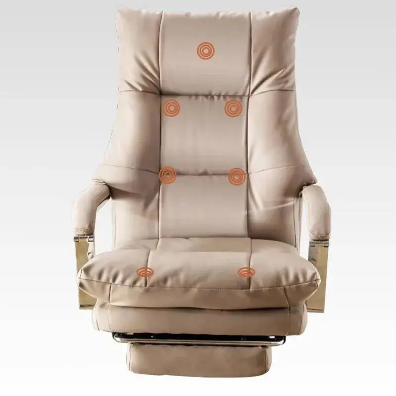 

Эргономичное офисное кресло Boss Recliner Lounge, кожаное кресло руководителя, вращающееся на колесиках, Cadeiras De Escritorio, офисная мебель WKOC