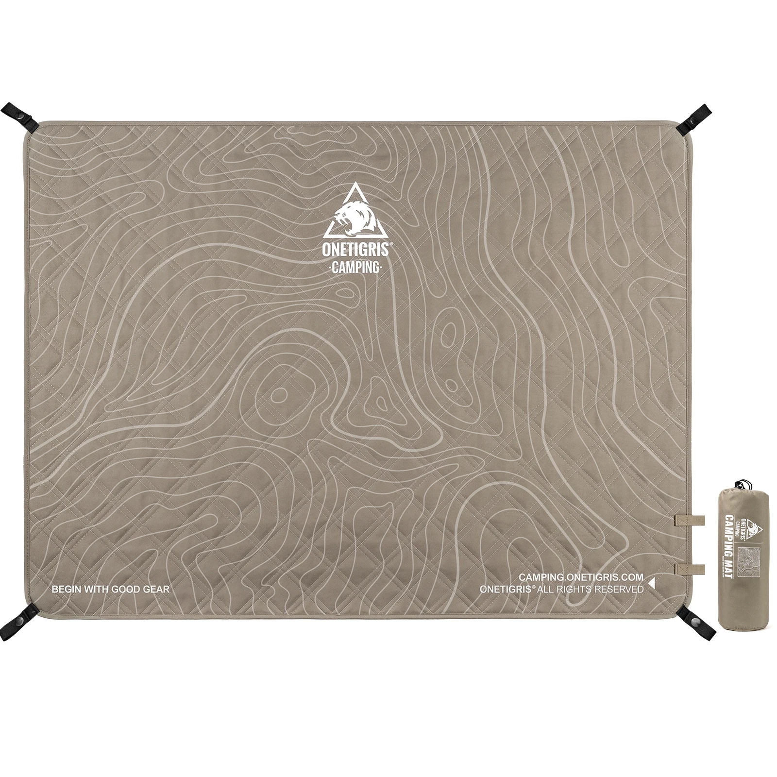 AliExpress ONETIGRIS OneTigris Picnic Camping Mat Ultralight 3 Person Foldable Travel Blanket Moisture-proof Suitable for Gravel Grass Beach Ground