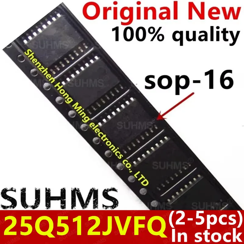 (2-5 ชิ้น) 100% ใหม่ W25Q512JVFIQ 25Q512JVFIQ 25Q512JVFQ sop-16