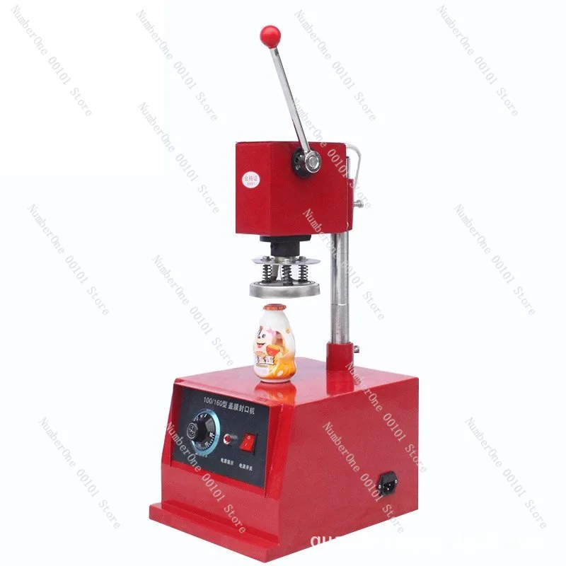 Aluminum Foil Sealing Machine Plastic Bottle Sealing Machine Film Sealing and Covering Machine Honey Bottle Fresh Milk M