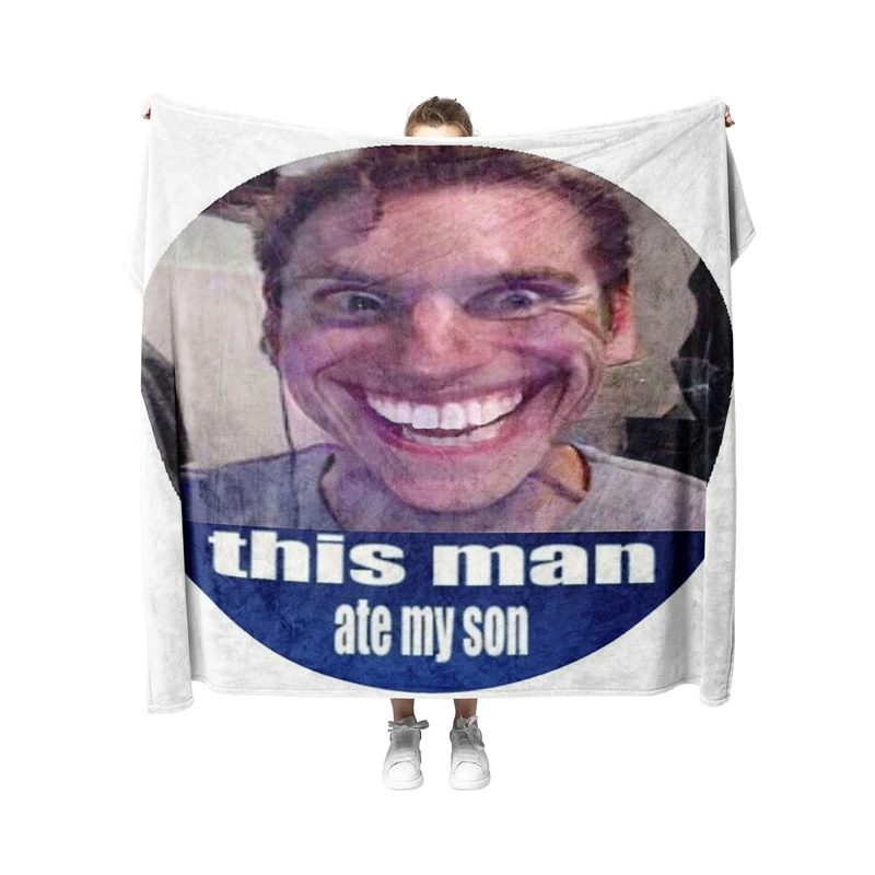 

Aertemisi Jerma Ate My Son Pet Blanket for Small Medium Large Dog Cat Puppy Kitten Couch Sofa Bed