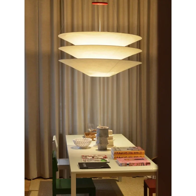 Nordic medieval French wabi wind chandelier, suspended hat lamp