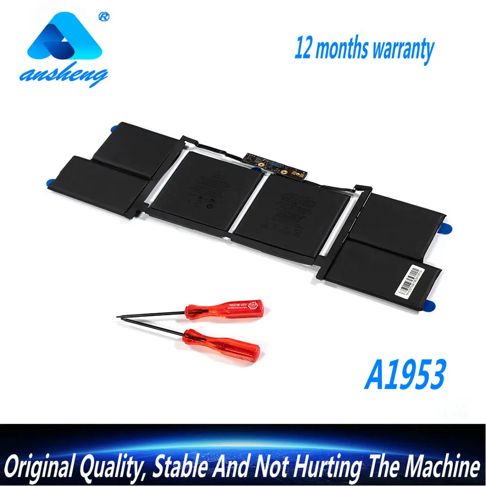 

NEW A1953 Laptop Battery For Apple Macbook Pro A1990 15 inch Touch Bar 2018 2019 Year EMC3215 EMC3359 MR962LL 11.4V 83.6Wh