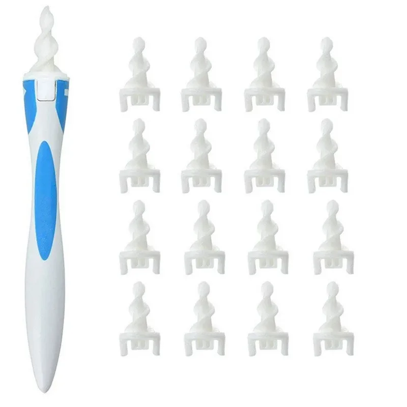 Ear Cleaning Tools Tools Ear Scoop Cleaning Ear Wax Silicone Soft Spiral Beauty Care Gadget Portable Personal Hygiene Set