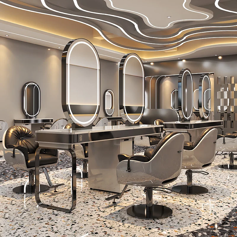 Internet Celebrity Barber Shop Dressing Table Hair Salon