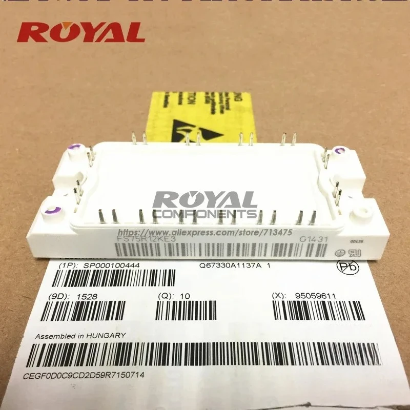 FS75R12KE3 FS75R12KE3_B9 FS75R12KE3_B3 IFF300B12N2E4P_B11 FS150R12KT4_B11 FS150R12KT4_B9 الوحدة الأصلية الجديدة