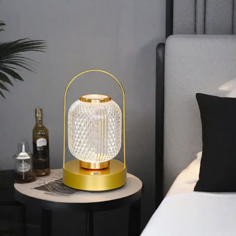 American Modern Portable Wireless Floor Lamps Outdoor Camping Lantern Tent Bedside Bedroom USB Rechargeable Battery Led Lights