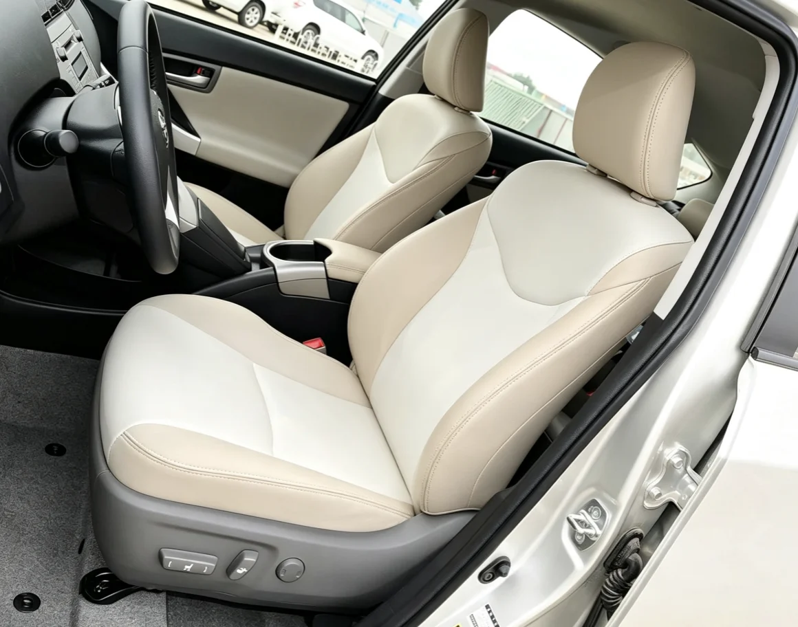 Für Alphard 30 2011~2017 Maßgefertigte Autositzbezüge Luxuriöses Nappaleder 100% Passgenau Innenraumzubehör 360 ° Vollständige Abdeckung – Detail 1