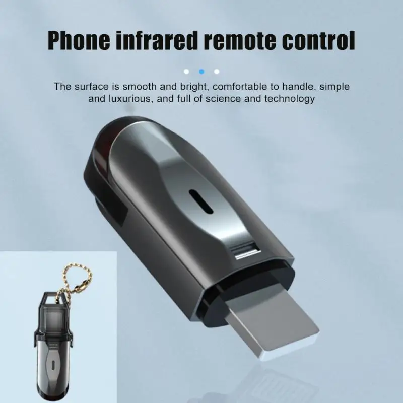 R09 IR Appliances Wireless Infrared Remote Control Adapter Mobile Infrared Phone Transmitter For IPhone/Micro USB/Type-C New