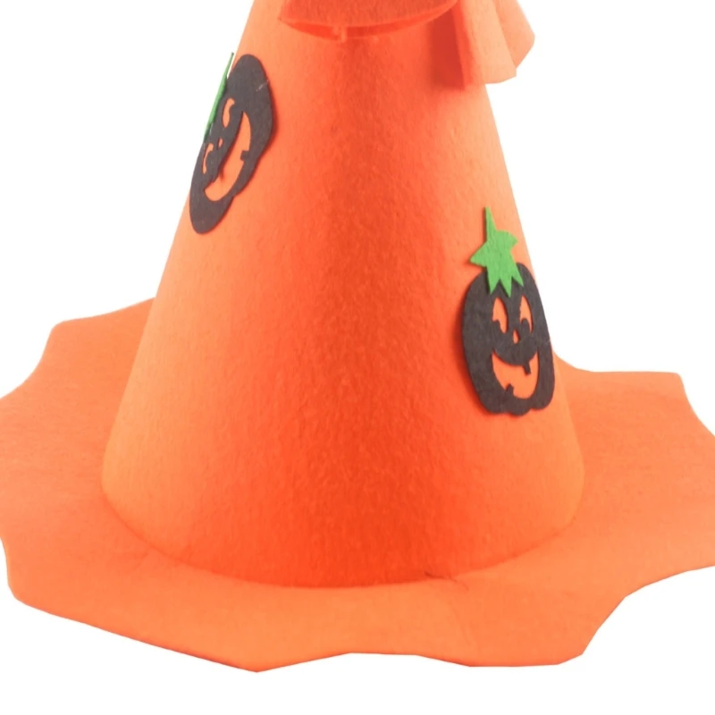 Halloween Decorations Witch Hat Unisex Costume Accessory for Halloween Party Kid