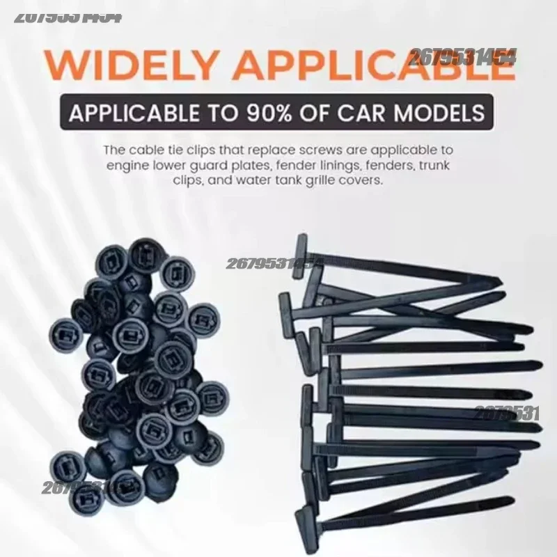 ربطات كابل الأشرطة البلاستيكية المشابك متعددة الأغراض النايلون العالمي رباط للكابل مشبك الذاتي قفل الثقيلة النايلون البريدي العلاقات التجنيب