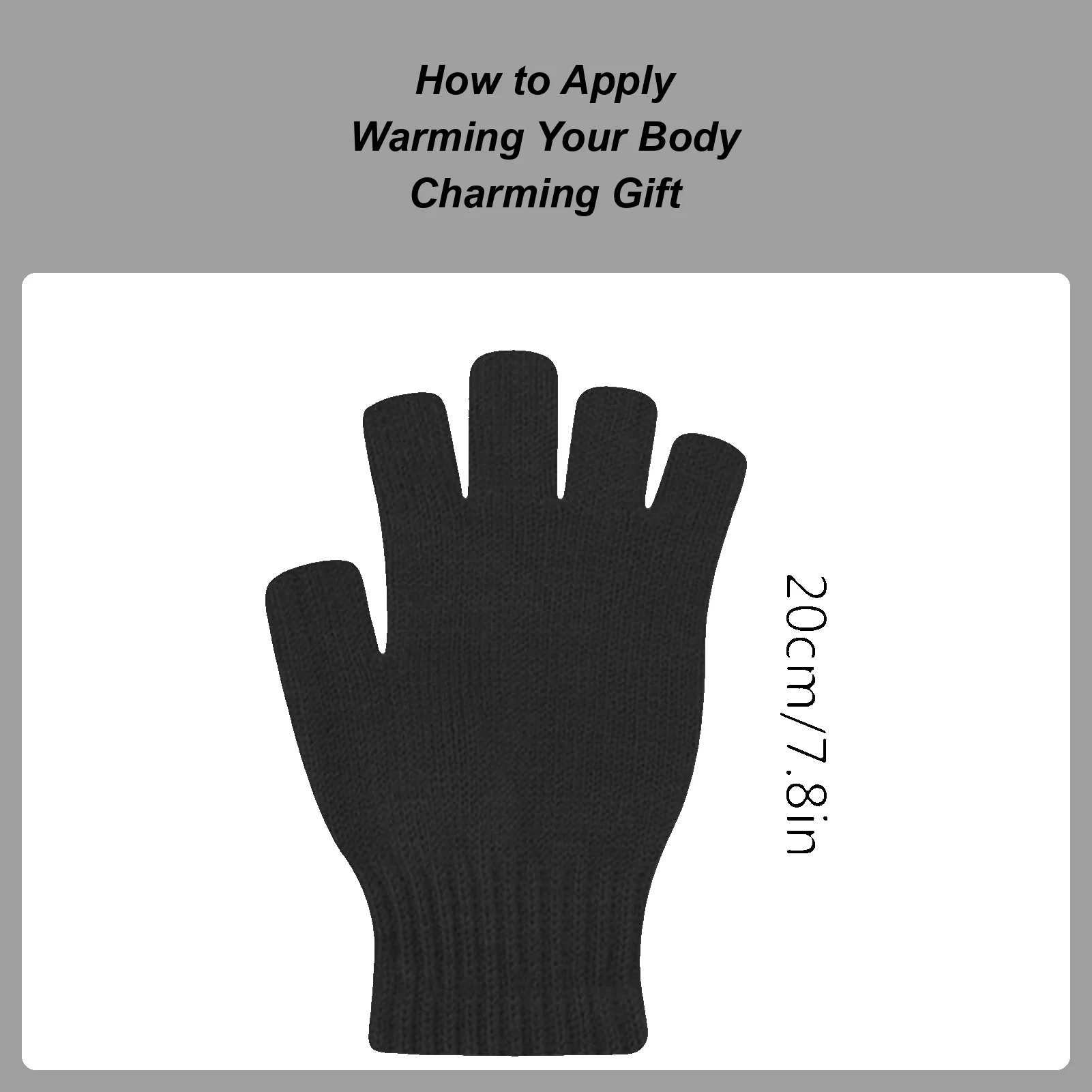 Czarne podgrzewane rękawiczki USB mężczyźni kobiety USB akumulatorowe rękawiczki grzewcze zimowe zmywalne półgrzewacze do rąk elektryczne rękawiczki termiczne