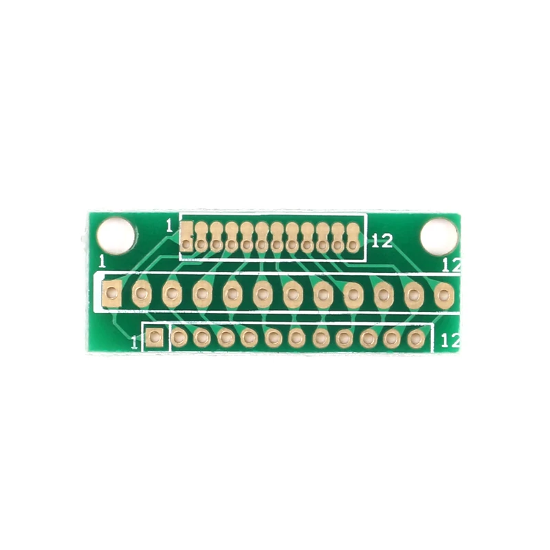 20pcs/2pcs 1.27MM 2.0MM 2.54MM 12 Pin Adapter Board Convertor Plate For Wifi Wireless Modules