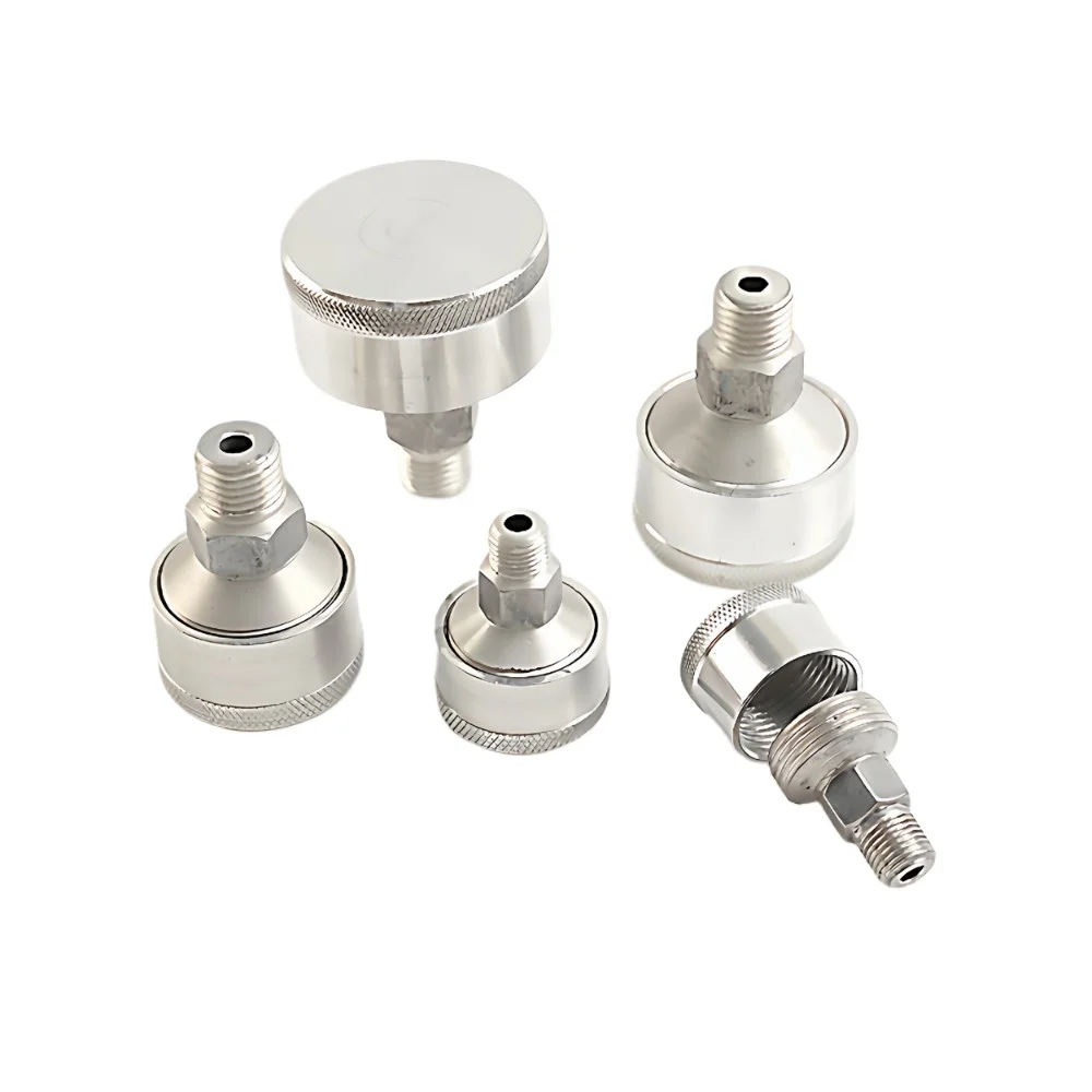 Rotary Cover Grease Cup Aluminum Alloy Oil Cup for Machine Tools, M8-M20 Sizes Available, High-Quality Lubrication Accessory.