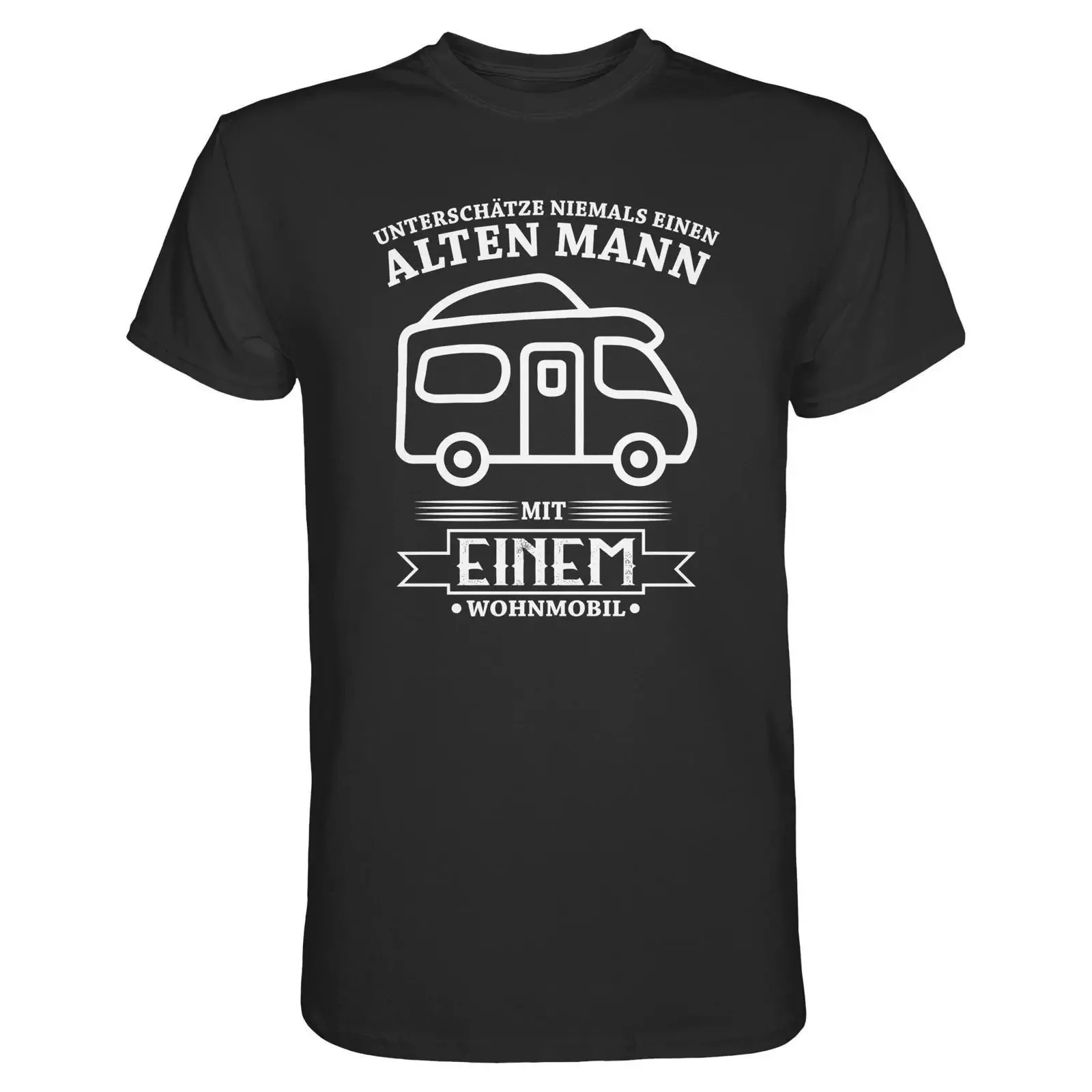 T Shirt Motorhome Camping Caravan Tent Saying Premium vintage Washed Slightly Casual fashion Soft streetwear Breathable