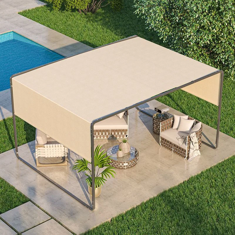 

Outdoor parasol courtyard large sun umbrella sun protection awning creative design tent four-corner umbrella