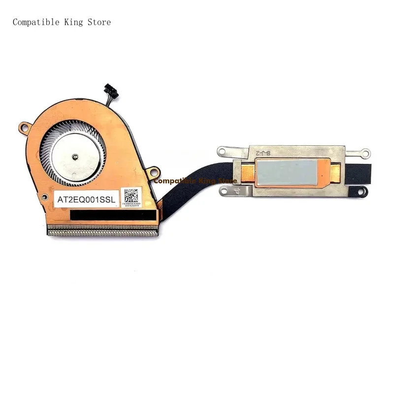 X CPU Cooling Fan with Heatsink for Dell Latitude 7300 E7300 (Intel 8th Gen) P/N: EG50040S1-CF00-S9A AT2EQ001SSL CN-0866D6