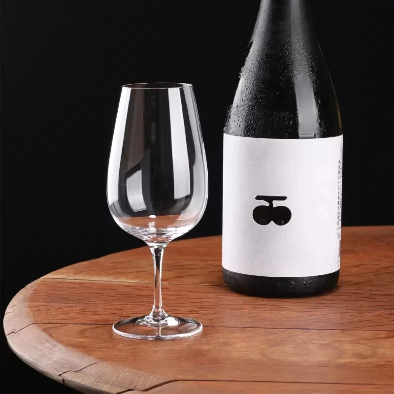 CHAMVIN ISO Standard Tasting Glass, Handmade Crystal Glass, All-in-One Stemware for Red Wine and Whiskey, Gift Box Set