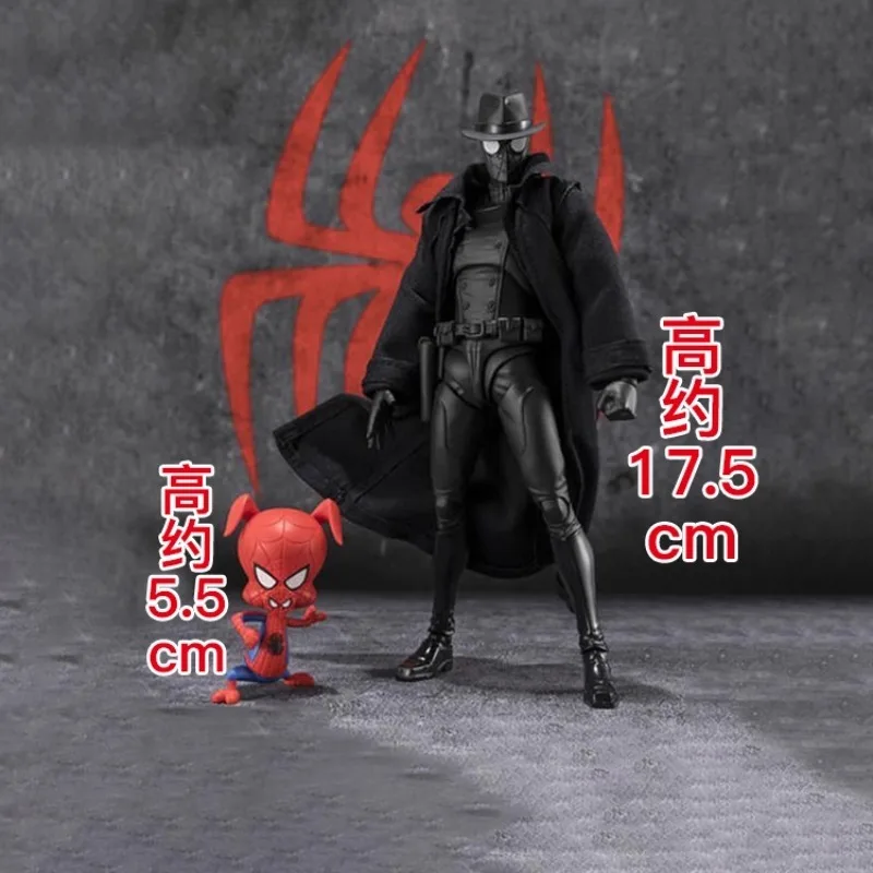 Bandai Original Anime Modell SHFiguarts SPIDER-MAN NOIR SPIDER-HAM Action Figur Spielzeug Sammeln Ornamente Geschenke für Kinder