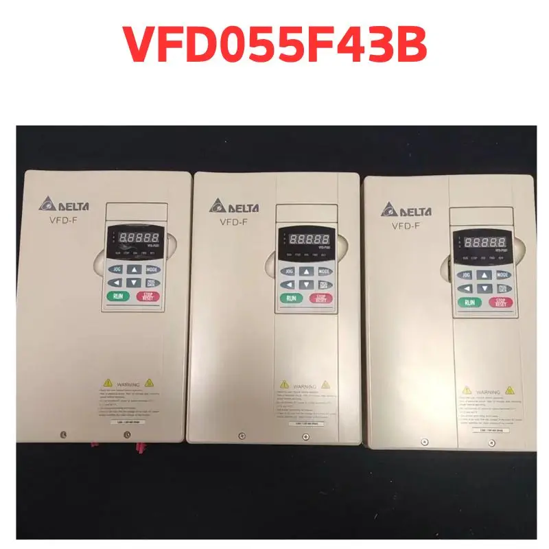 second-hand      inverter      VFD055F43B, function well   Tested well and shipped quickly