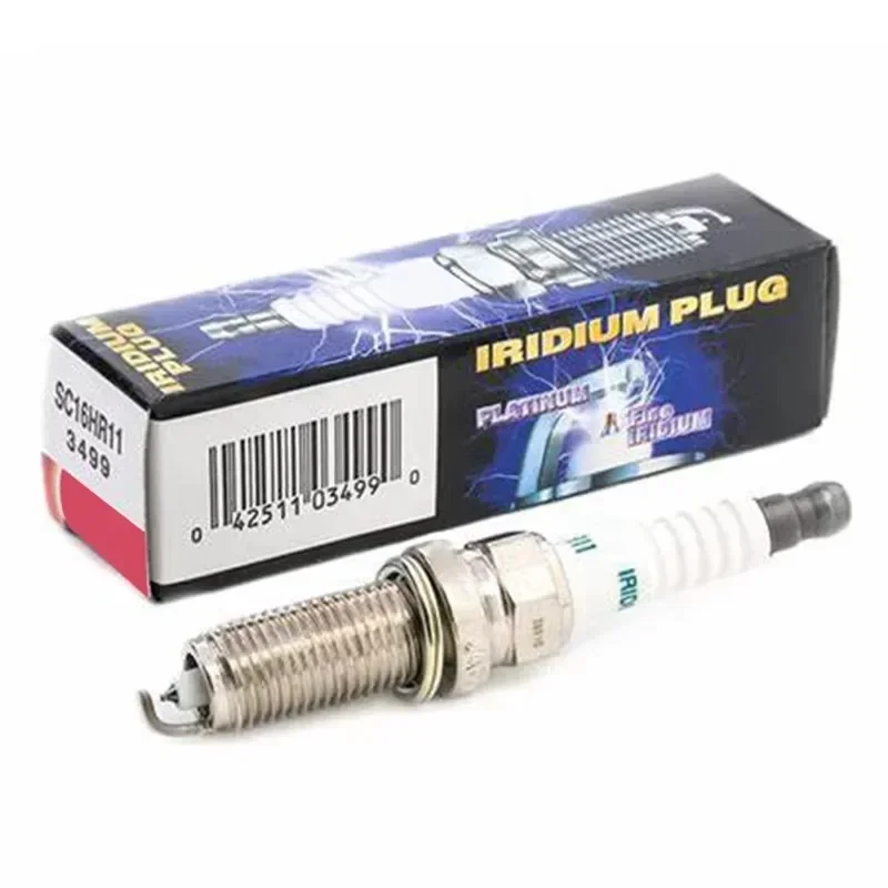 4pcs 3499 SC16HR11 Iridium Spark Plug for TOYOTA COROLLA MATRIX PRIUS C-HR CHR SCION IQ IM XD LEXUS CT200H 1.8 1.8L 2.0L view 3