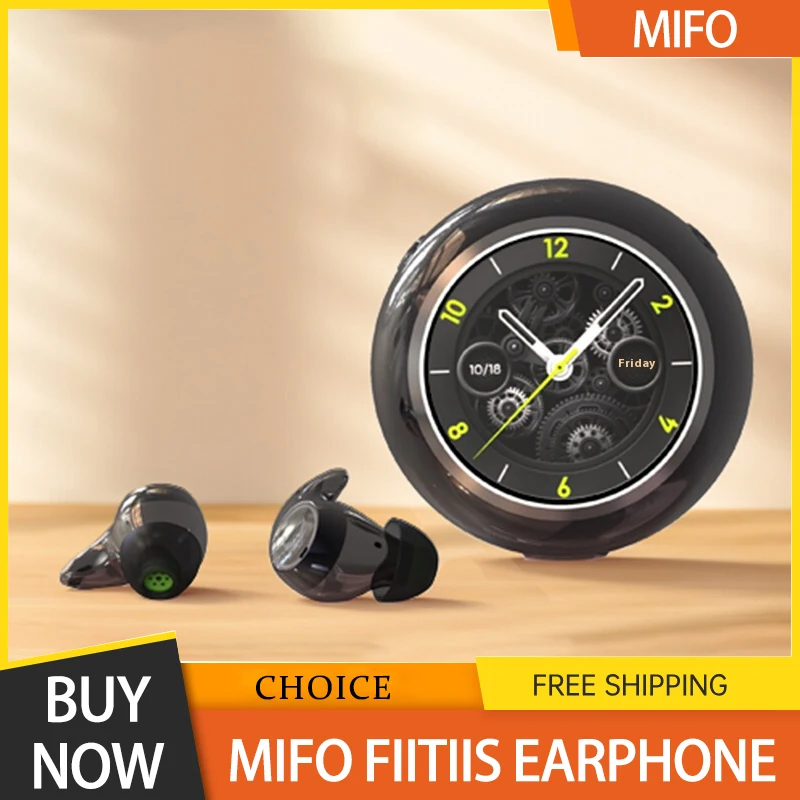 Mifo Fiitiis Sleep Earphone Bluetooth Lightweight Hifi Noise Reduction Asmr In Ear Sleep Waterproof Headset For Gift Accessory