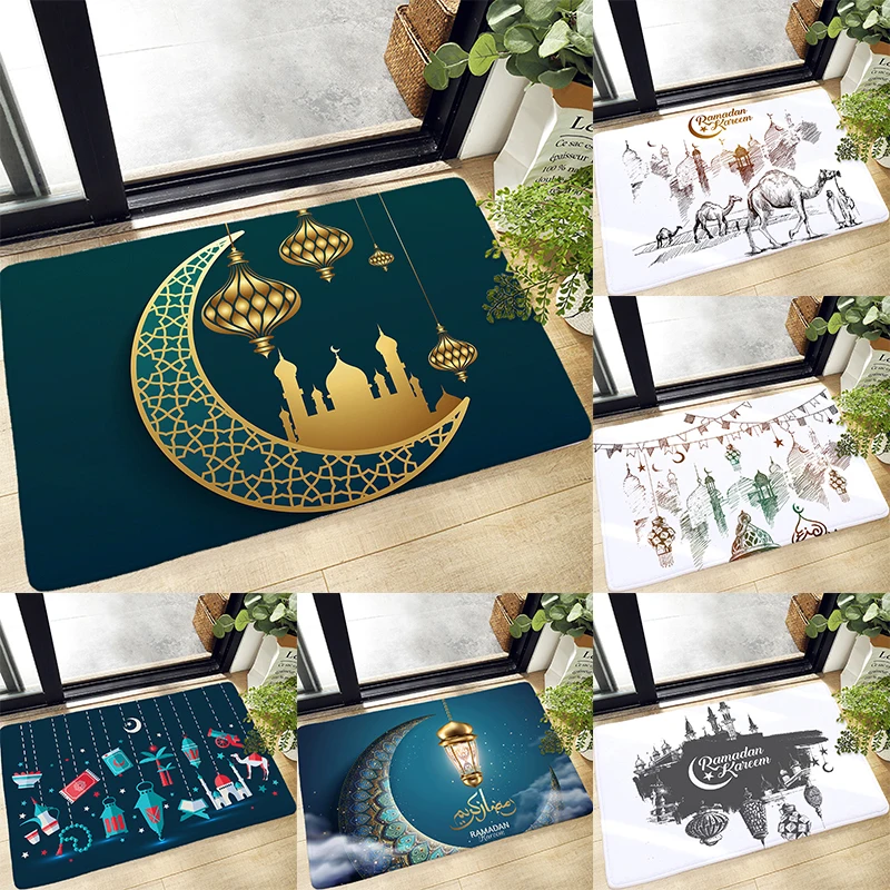 Islamic Ramadan Rug Living Room Moon Table  Bedroom Mat  Home Entrance Door  Corridor Floor Track Area