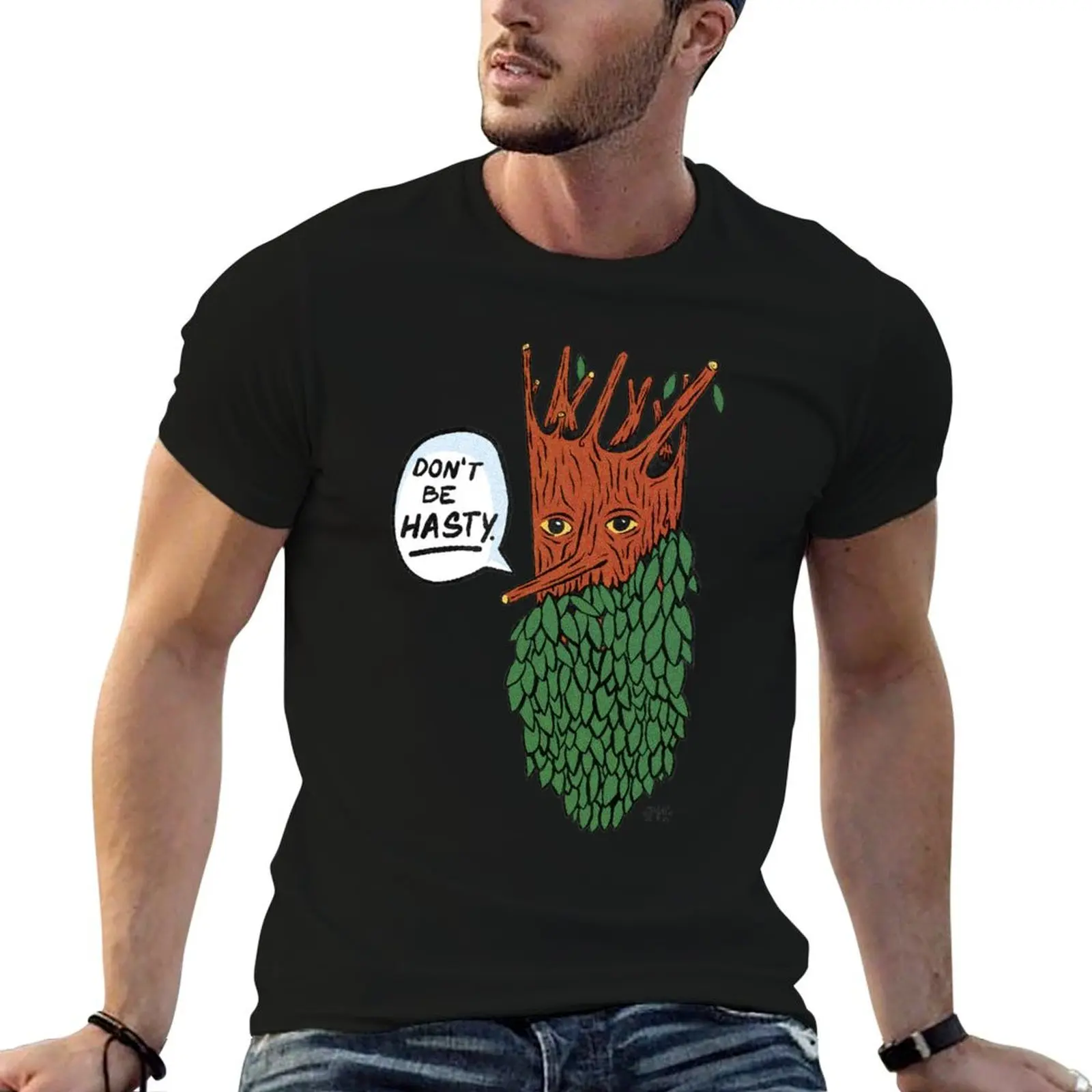 

Treebeard T-Shirt man t shirts high quality luxury brand t shirts for man pack cotton g man t shirts for men T-Shirt