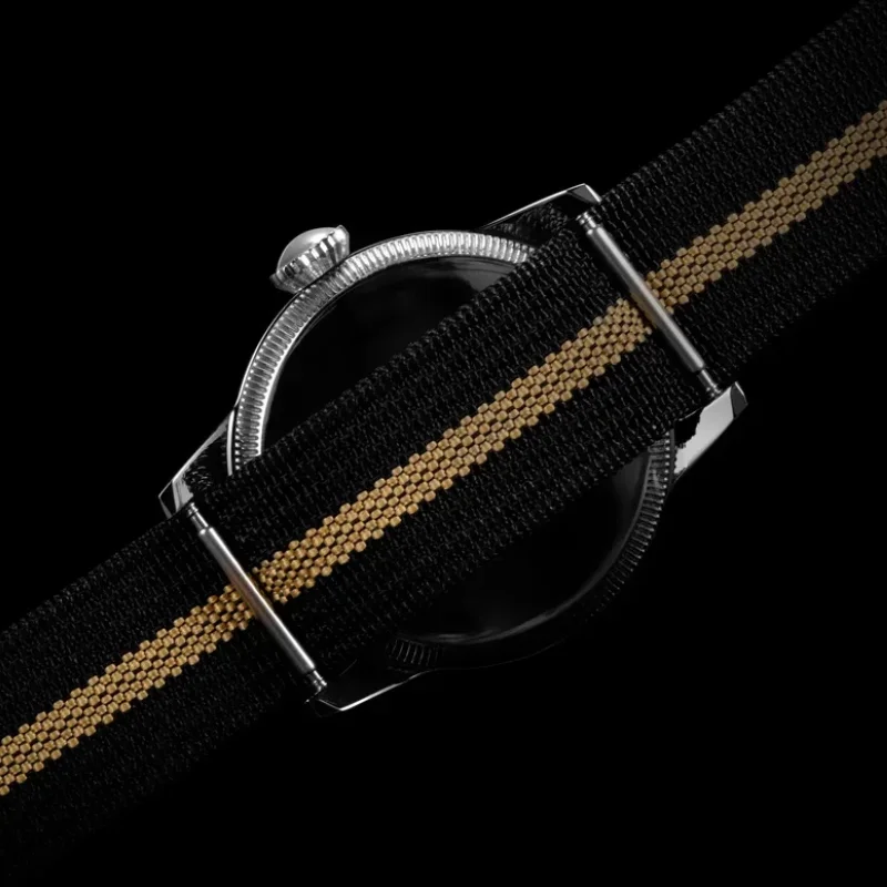 RDUNAE RA05 2025 ساعة كوارتز عسكرية عتيقة جديدة 2035 حركة K1 زجاج معدني كريستال ستانلس ستيل مقاوم للماء ساعات رجالية