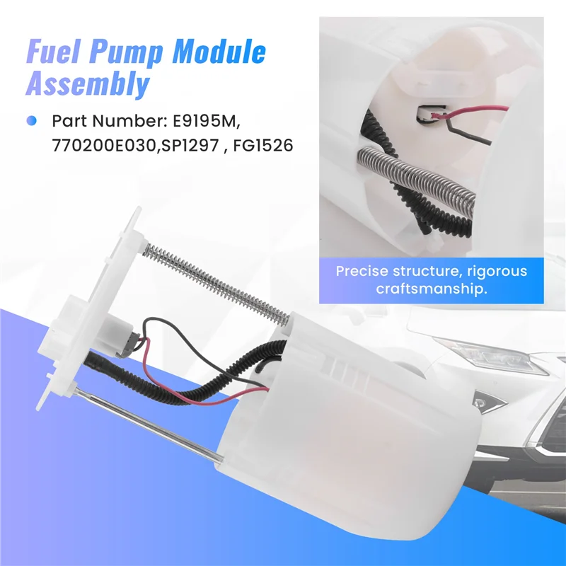 

Fuel Pump Module Assembly SP1297 E9195M FG1526 For Lexus RX350 3.5L 2010-2015 For Toyota Highlander 3.5L 2014-2016