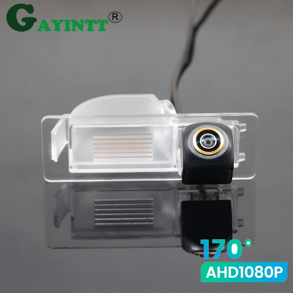 

GAYINTT 170° 1080P AHD HD Car backup parking camera for Skoda Rapid Jetta Santana 2013 -2015 Night Vision Reverse