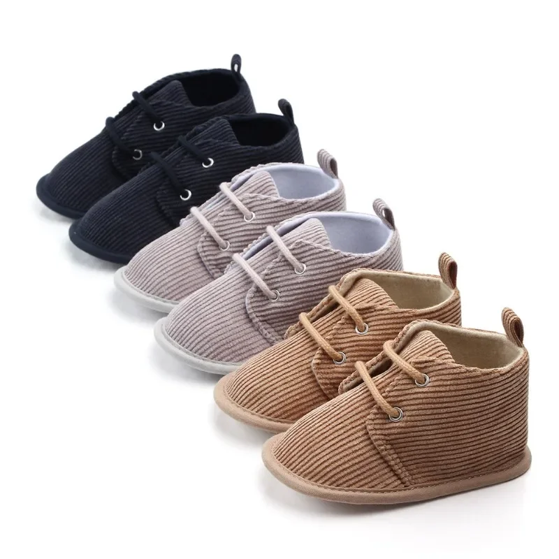 

Baby Boys Shoes Soft Bottom Non-slip Solid Color 2023 New Toddler Infant Outdoor Casual Newborns Crib First Walkers Sneakers