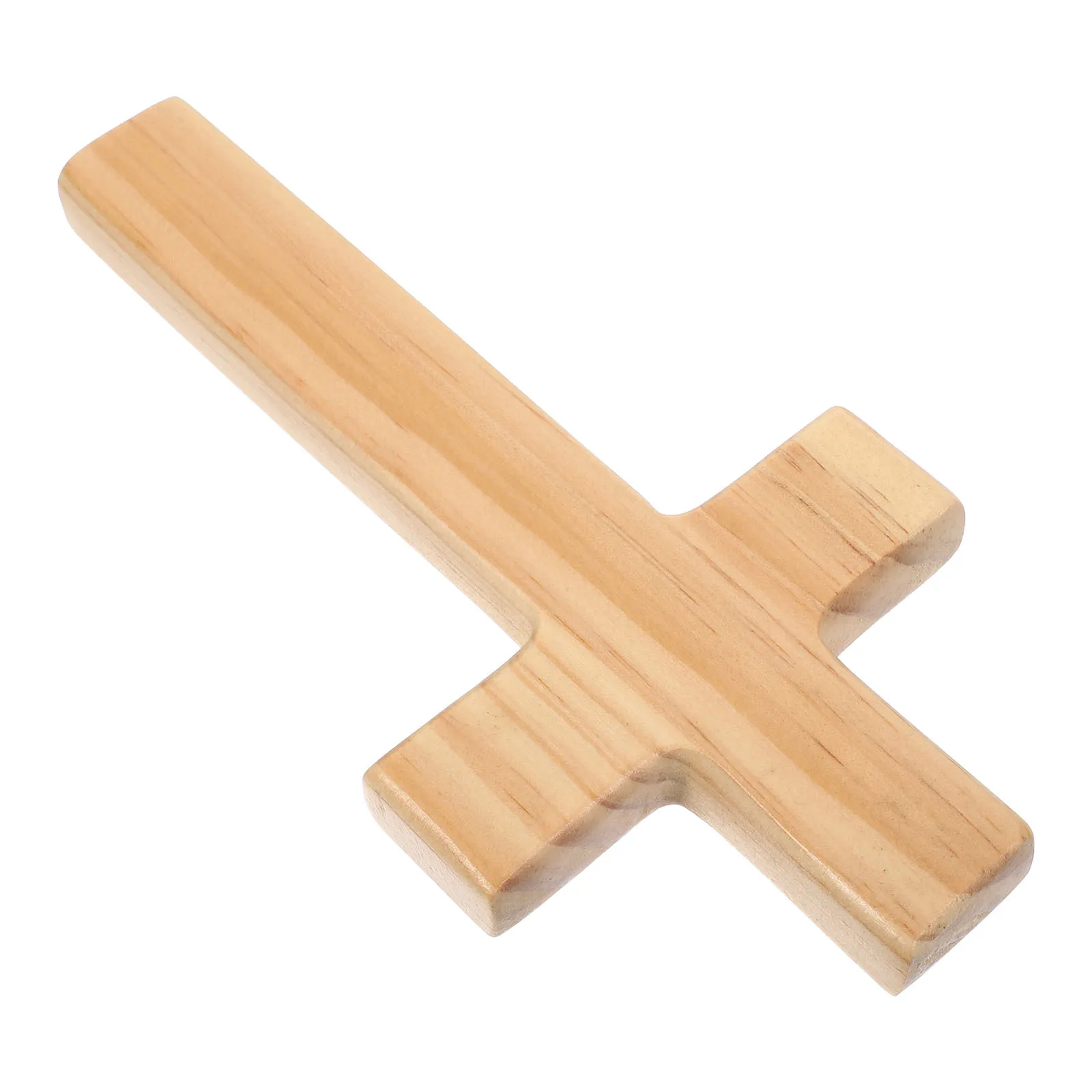 

Wall Hanging Wooden Cross 20Cm Crafted Cross Shaped Adornment for Christian Altar Festival Ornament Catholic Wall Art Living