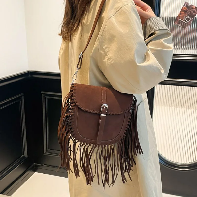 

Chic Ladies Leather Crossbody Bag Luxury Brand Famous Designer Popular Classic Elegant Women's Handbag