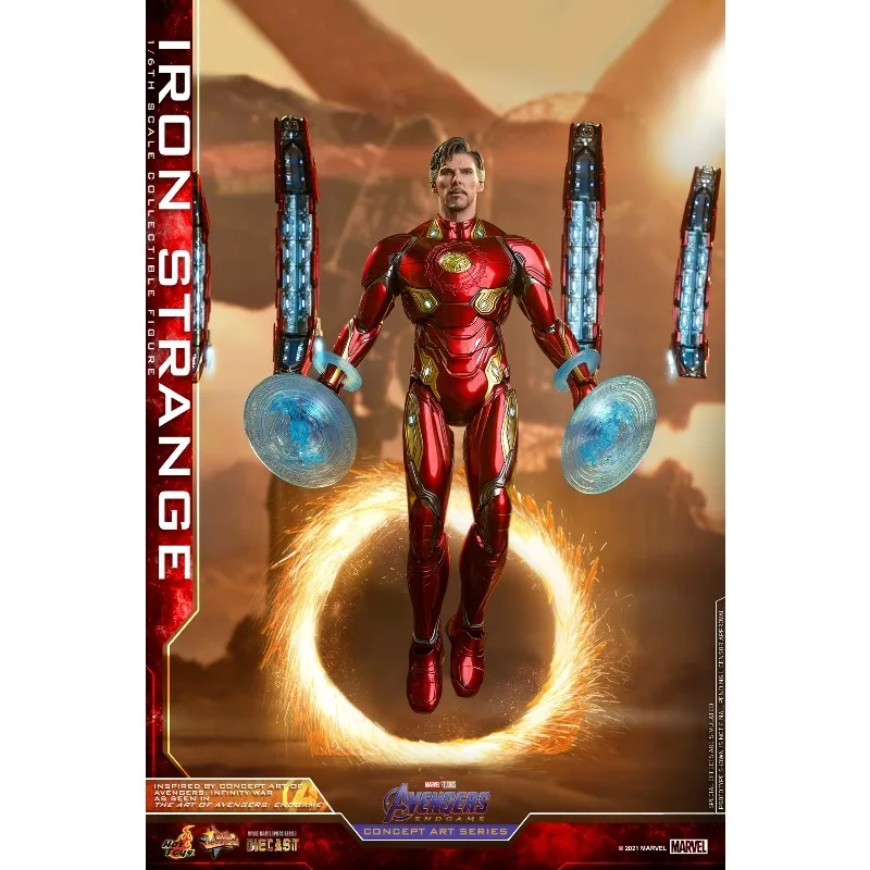 Nieuwe Originele Hot Toys Marvel IRON STRANGE MMS606 Actiefiguren Speelgoed Geschenken Collectie
