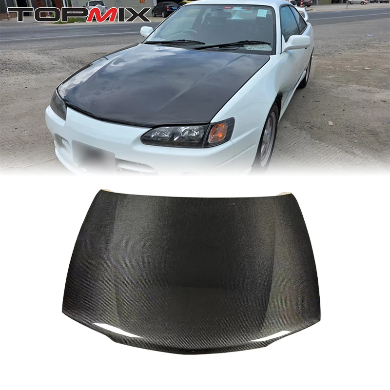 For Toyota Corolla Levin AE111 (1995-2000) 100% Carbon Fiber Engine Bonnet (High-Quality, Lightweight Performance Part) - view 3