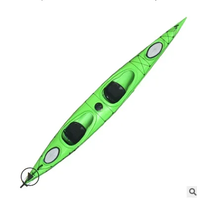 

High Quality Fast Shipping Wholesale 2 Person Sit On Top Professional Plastic Kayak For Fishing