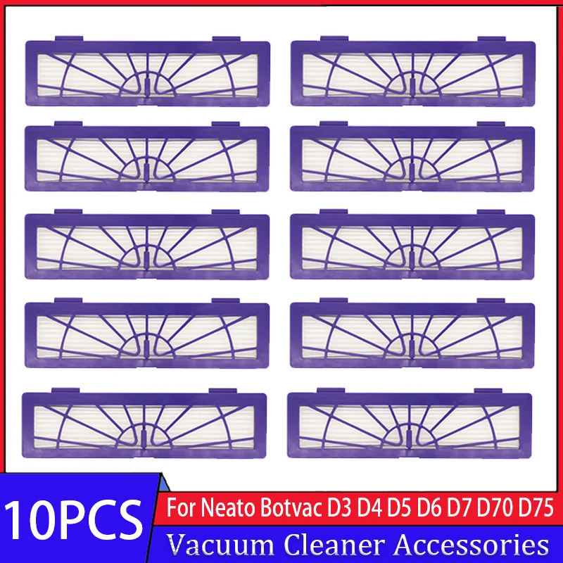مرشحات Hepa لـ Neato Botvac متصلة D3 D4 D5 D75 D80 D85 وسلسلة Botvac 65 70E 75 80 85 ملحقات المكنسة الكهربائية #1