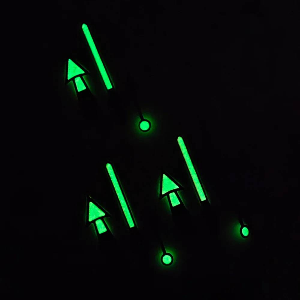 Watch Hands High Quality NH35 Hands Green Luminous Hands Watch Watch Accessories For NH35/NH36/4R/7S Movement Replacement Part