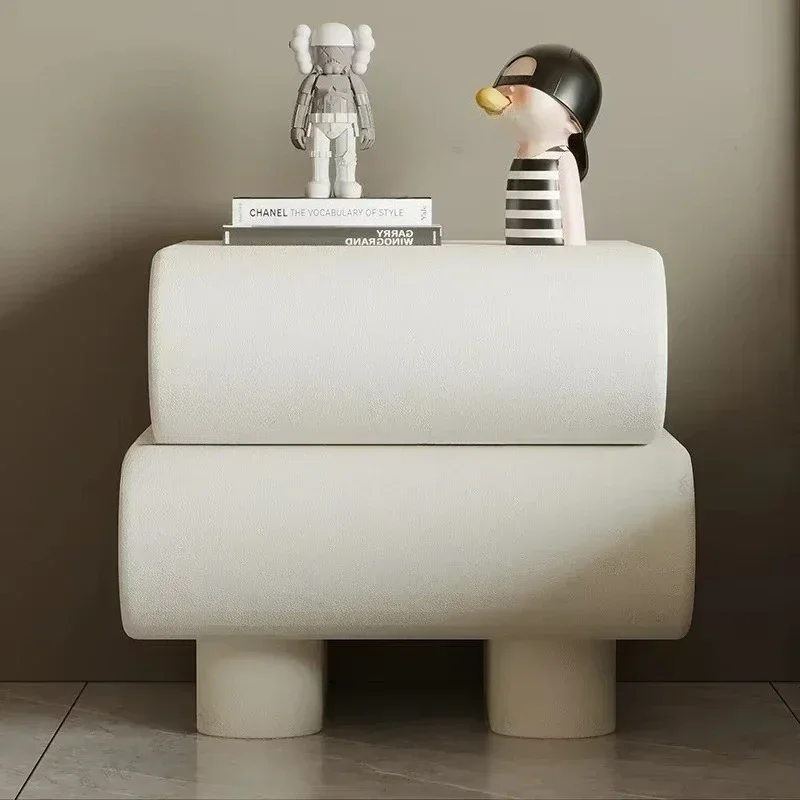 

Wood Nightstands Side Table Bedroom Modern Night Drawers White Nightstand Storage Room Decor Mesita De Noche Bedroom Furniture