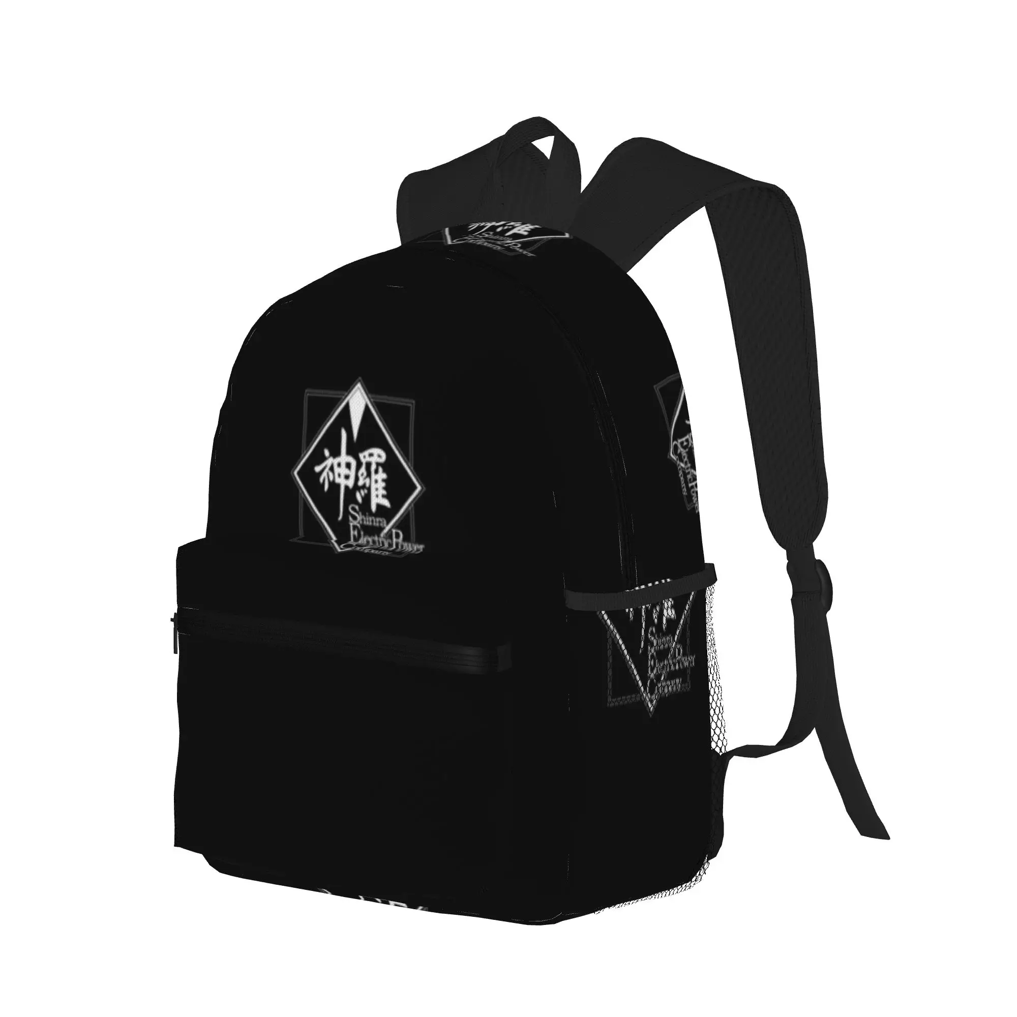 Final Fantasy  VII Remake - Shinra Electric Power Company (Logo)  White   Casual Backpack for Students and Adults Man backpack