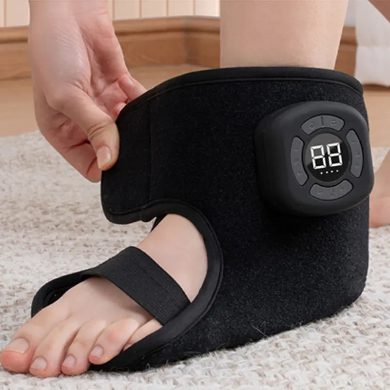 

Wireless Sole Electric Heating Vibration Massager Multifunctional Air Bag Ankle Hot Compress Massager