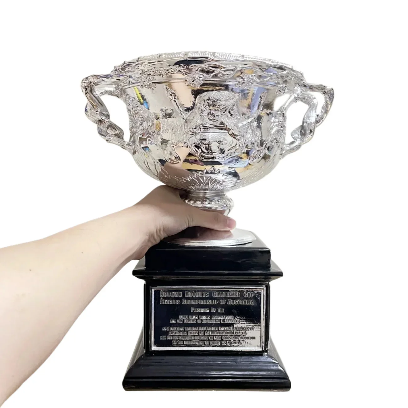 Australia Men Tennis Champions Trophy 36cm height