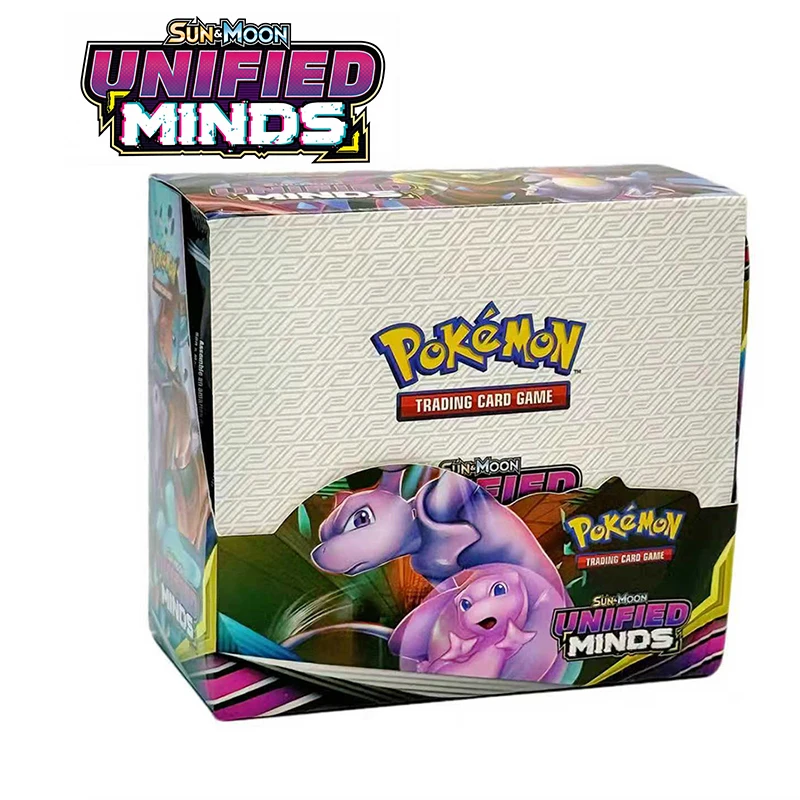 TCG Sun & Moon Unified Minds Booster Box - 36 Packungen Englisch Sammelkartenspiel Sammelkarten Kinderspielzeug Geschenk